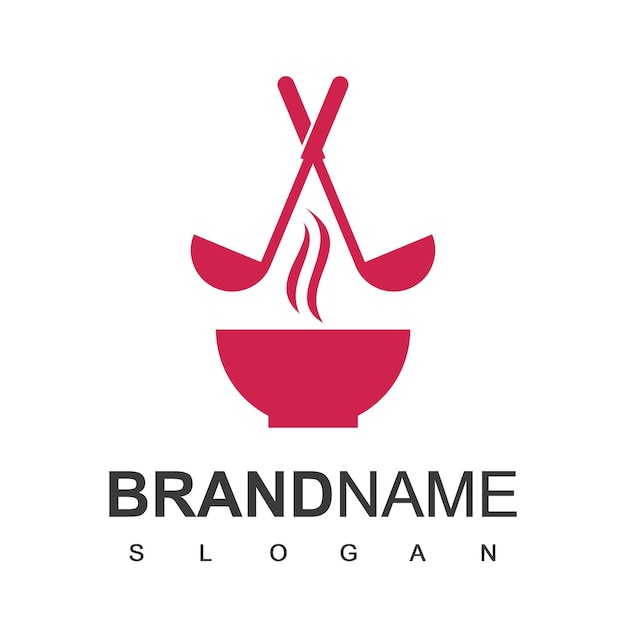 Soup Cafe And Restaurant Logo, Cooking Symbol