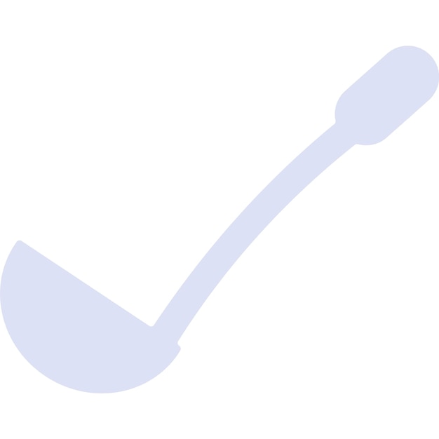 Soup ladle vector symbol cook spoon icon