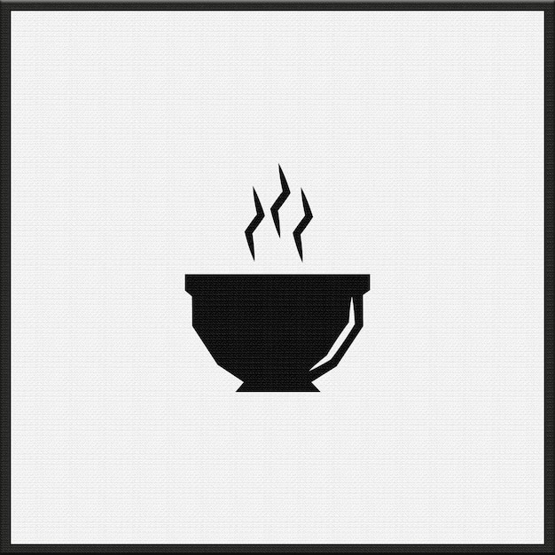 Значок логотипа супа