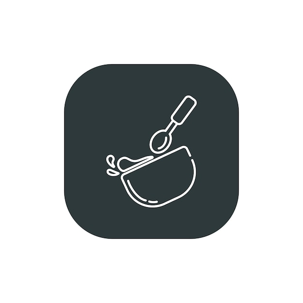 soup spoon icon