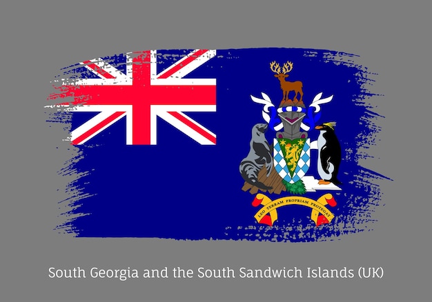South Georgia island official flag