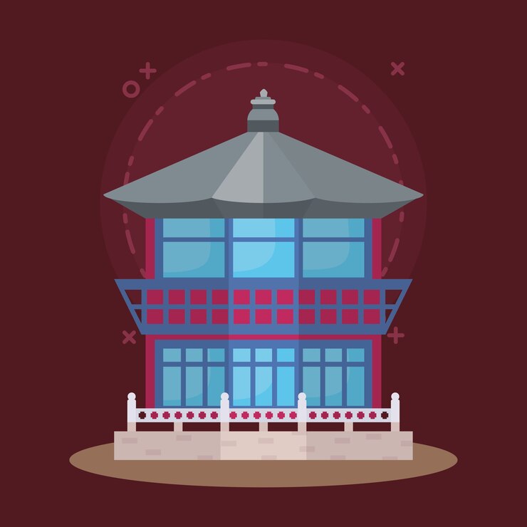 Vector south korea design