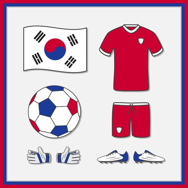 Set Of Abstract Football Jerseys, China, South Korea, North Korea And Japan  Royalty Free SVG, Cliparts, Vectors, and Stock Illustration. Image 87751874.