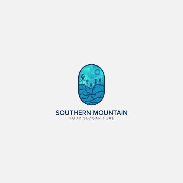 Southern mountain light logo