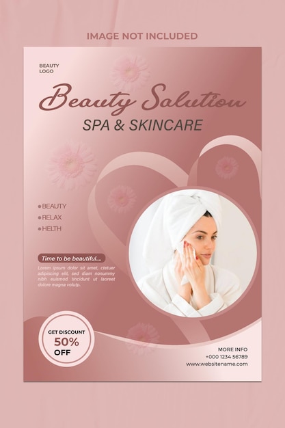 Spa Beauty FlyerTemplate