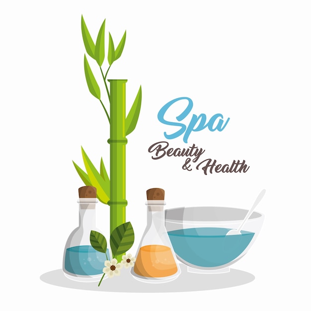 Spa beauty and health poster