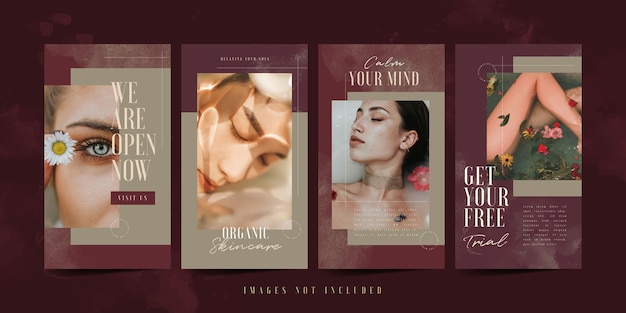 Spa and Beauty Instagram Story template