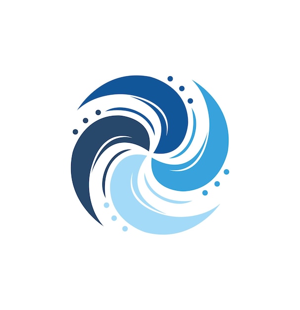 Spa center filled gradient logo Natural beauty