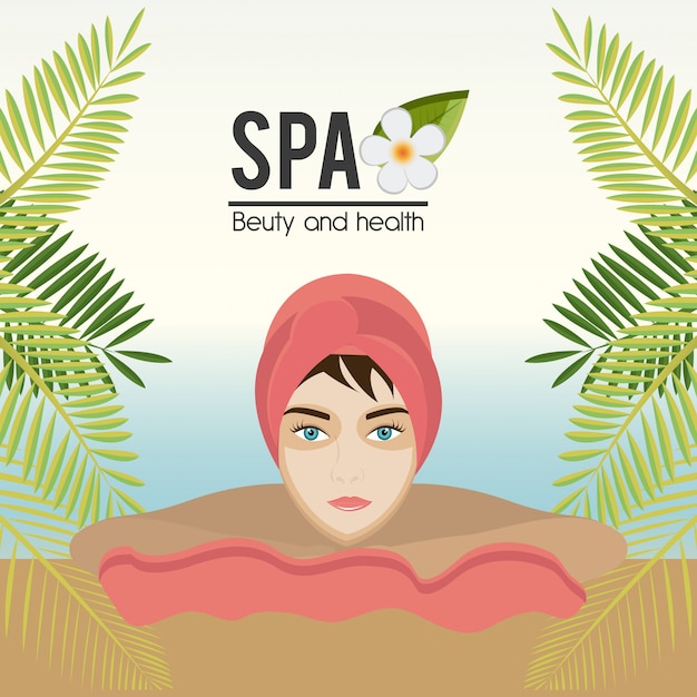 Vector spa design.