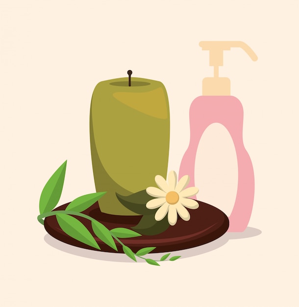 Vector spa iconen ontwerp