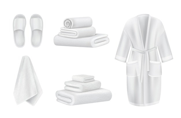 Spa Kleding Realistische Set