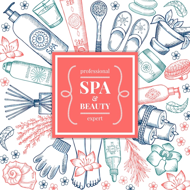 Spa salon achtergrondafbeeldingen.