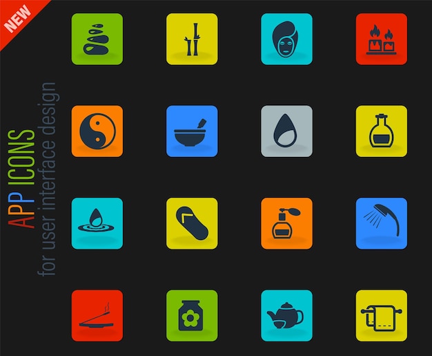 Spa simply icons