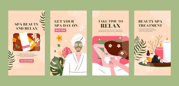 Vector spa-sjabloonontwerp