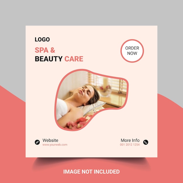 Spa Social Media Post Design