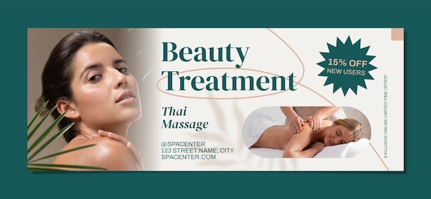 Vector spa  template design