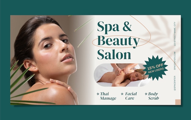 Vector spa  template design