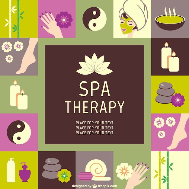 Vector spa therapy set