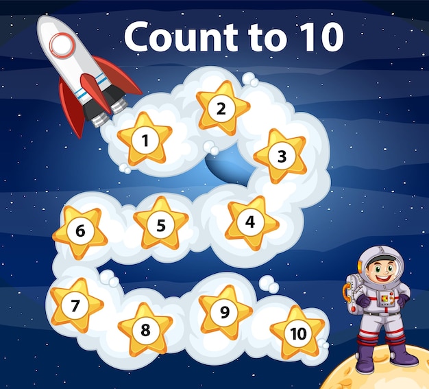 スペースカウントゲーム