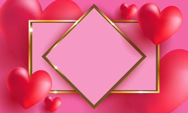 Vector space area card background suitable for card invitation or valentine card for special person