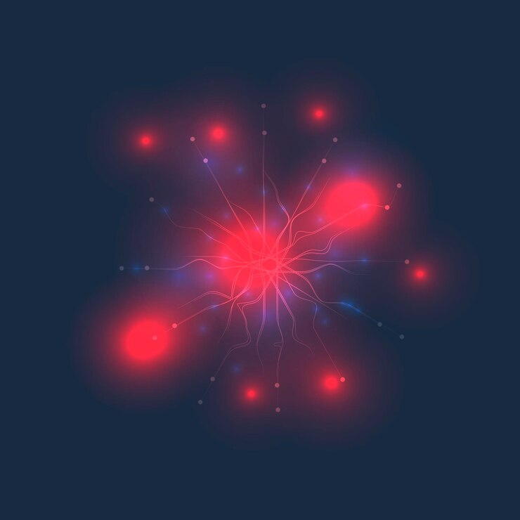 Vector space background with bright stars science cosmos abstract design vector galaxy illustration