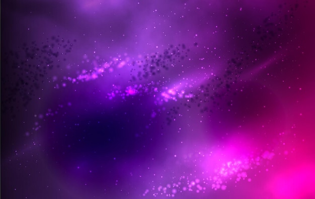 Space background with nebula and stars