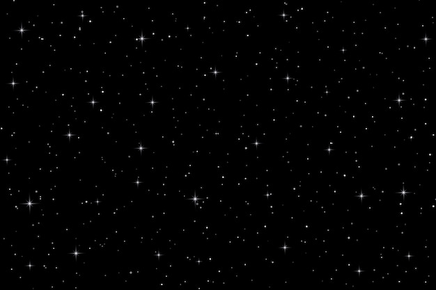 Vettore spazio sullo sfondo con le stelle. illustrazione vettoriale