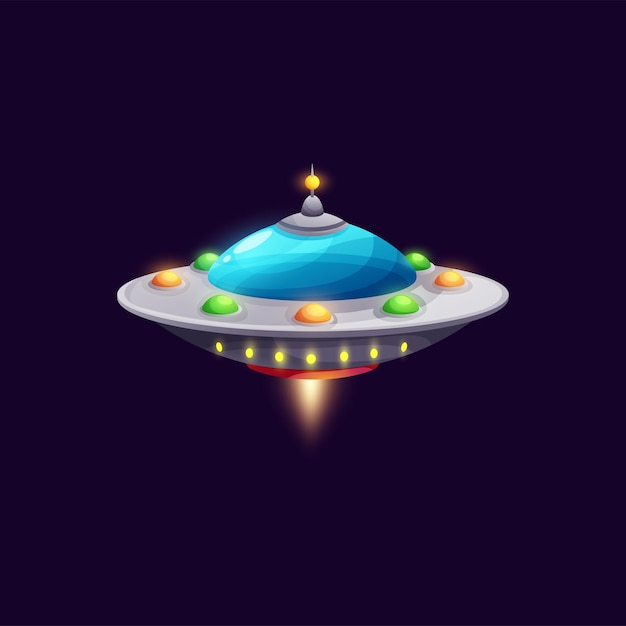 우주 공예 접시 만화 ufo 외계인 우주선