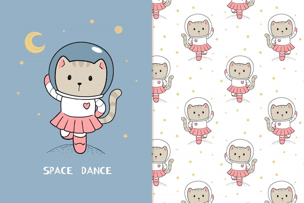 Space dance pattern