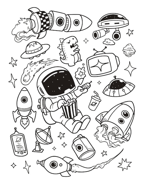 スペース落書き