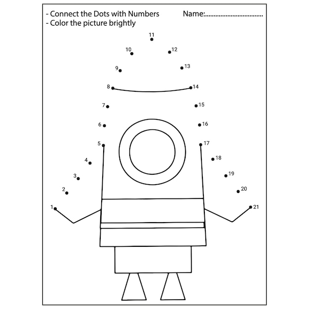 Space Dot To Dot Activity Book для детей