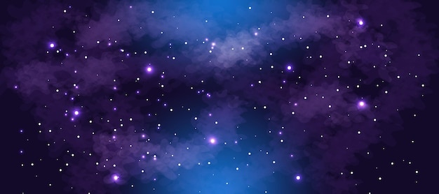 Space galaxy background