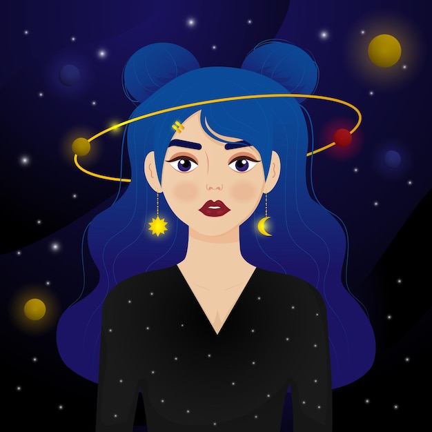 Vector space girl