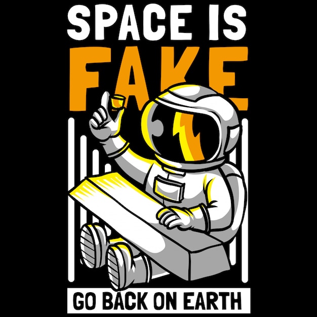 Lo spazio è falso