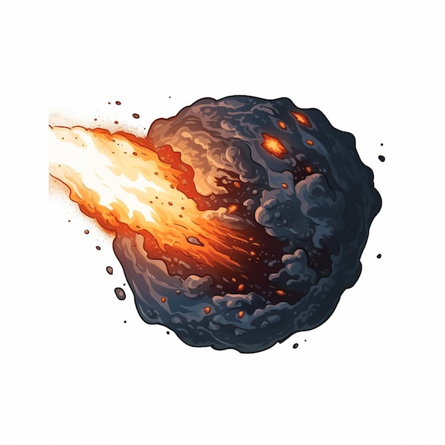 우주 공간 유성 혜성 벡터 운석 은하 일러스트 삽화 그림 별 소행성 우주 하늘 천문학