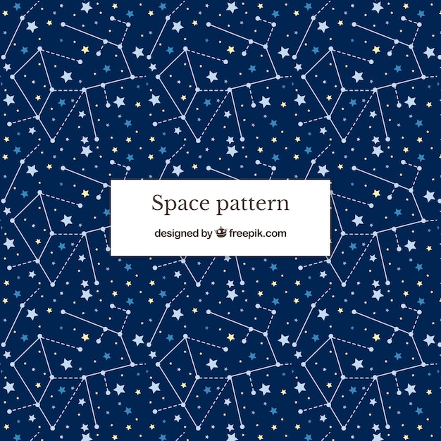 Space pattenr background