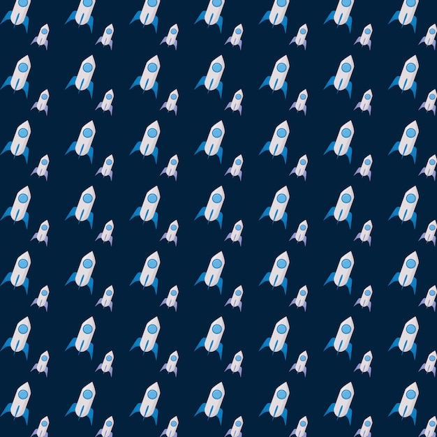 space rockets background