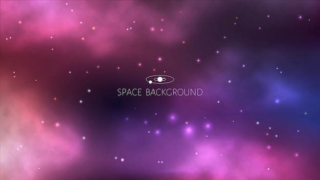 Space universe background