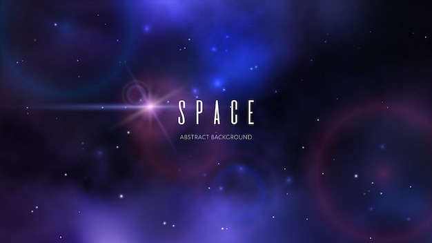 Space universe background