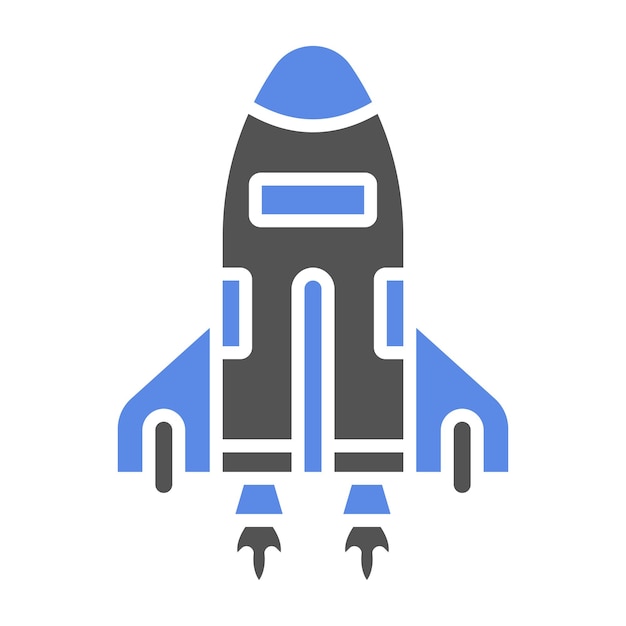 宇宙船アイコンのスタイル
