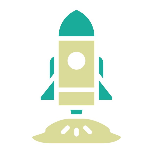 Vector spacecraft vector icon illustration of space technology iconset