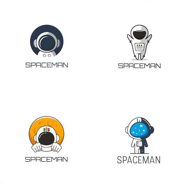 Spaceman logo design