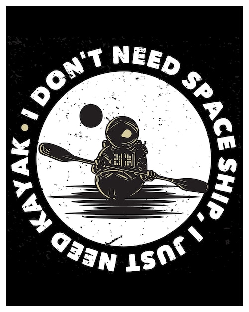 Дизайн футболки астронавта космического корабля