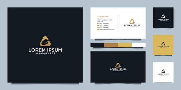 Spade design inspiration with business card