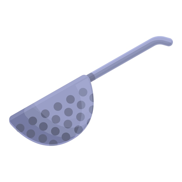 Vector spaghetti colander icon cartoon vector sieve pasta cook boil