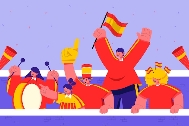 spain euro cup winner background