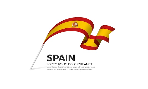 Spain flag vector