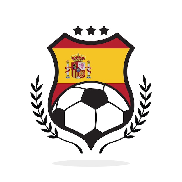 Spain national flag football crest