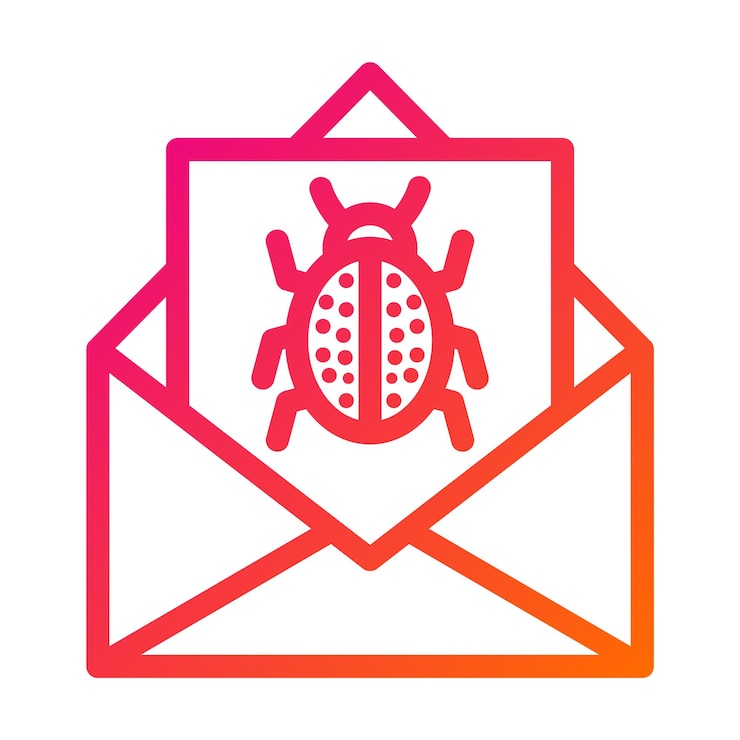 वेक्टर spam vector icon design illustration