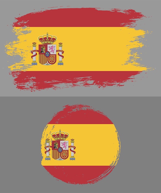 Vector spanje nationale vlag illustratie vector